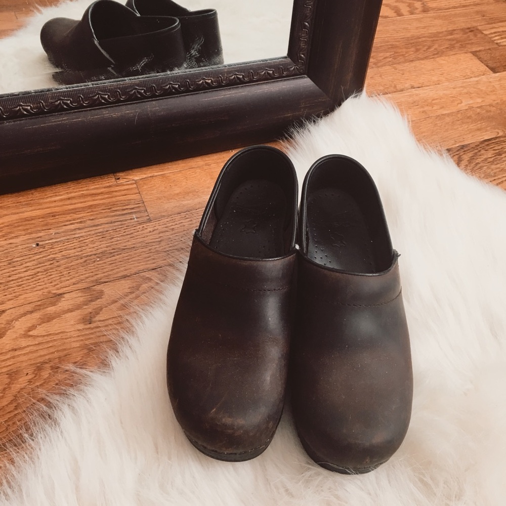 Brown Danskos